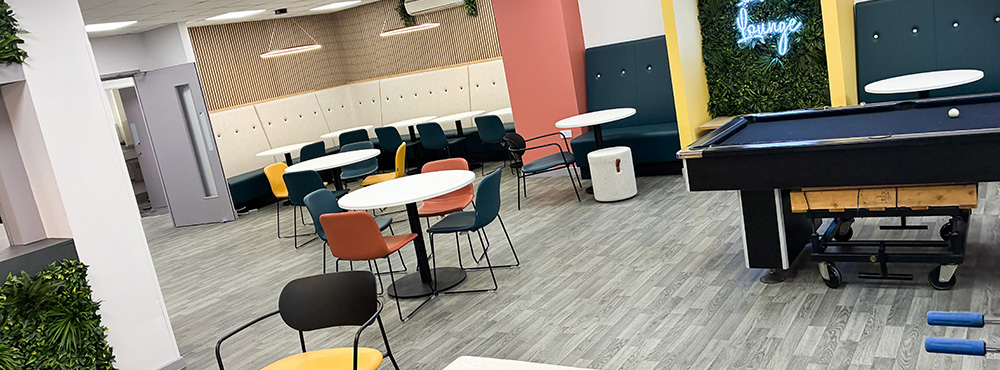 Health Sciences University – London interior close-up