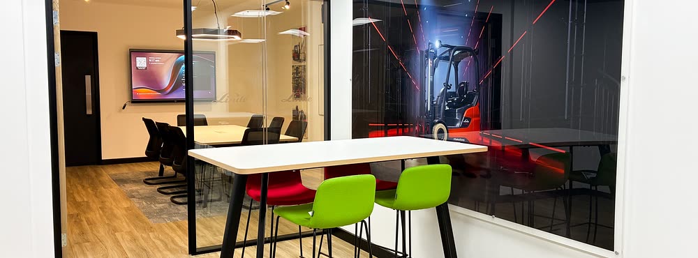 Linde interior close-up