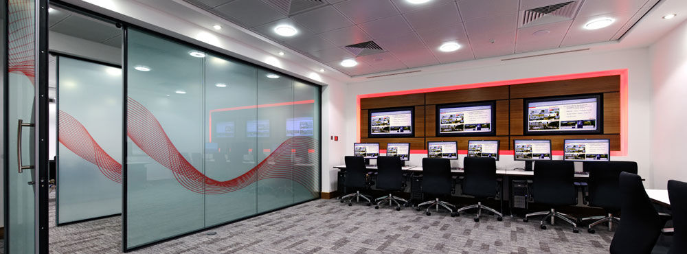 Modern and Corporate-led Working Environment interior close-up